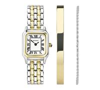 Sekonda Ladies Monica Two Tone Stainless Steel Watch & Bracelets Gift Set