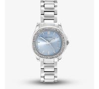 Sekonda Octaire Ladies Silver Stainless Steel Bracelet & Blue Dial Watch