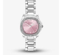 Sekonda Octaire Ladies Silver Stainless Steel Bracelet & Pink Dial Watch