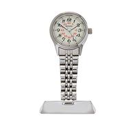 Ladies' Quartz Watch with White Dial Analogue Display and Silver Stainless Steel Bracelet 4218.30
