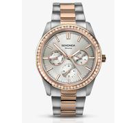 SEKONDA Womens Multi dial Quartz Watch with Stainless Steel Strap 2162