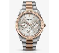 SEKONDA Womens Multi dial Quartz Watch with Stainless Steel Strap 2162