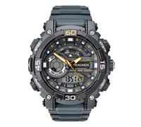 Sekonda Malvern Mens Ana-Digi Watch 49mm Grey Plastic Strap