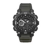 Sekonda Malvern Men's Analogue-Digital Blue Dial Grey Plastic Strap Watch