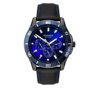 Sekonda Mens 44mm Midnight Multi Function Watch Brand New Model 1634