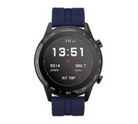Sekonda Mens Active 45 mm Smart Watch - Blue Rubber Strap Black