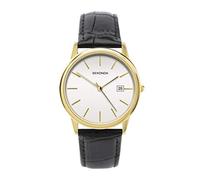 SEKONDA Mens Analogue Classic Quartz Watch with Leather Strap 1718