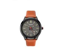 Sekonda Mens Analogue Quartz Watch with Brown Leather Strap 1828