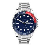 Sekonda Men's Blue Dial Stainless Steel Bracelet Watch