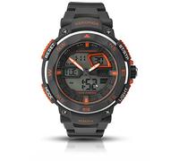 Sekonda Dual Display Black Rubber Strap Watch 1163
