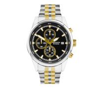 Sekonda Men's Dual Time Two Tone Stainless Steel Bracelet Watch