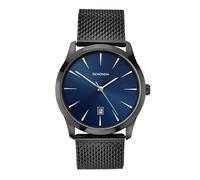 Sekonda Men's Malmo 42mm Quartz Watch with Analogue Display Date Window and Stainless Steel Bracelet 50M Water Resistance