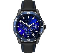 SEKONDA Mens Analogue Classic Quartz Watch with Leather Strap