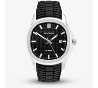 Sekonda Men Analog Quartz Watch with Leather Strap 3676