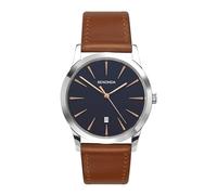 Sekonda Mens Quartz Watch, Analogue Classic Display and Tan PU Strap 1559.27