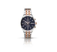 Sekonda Men's Quartz Watch with Blue Dial Chronograph Display and Two Tone Stainless Steel Bracelet 1107.27