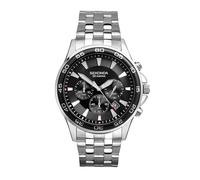 Sekonda Men's Quartz Watch with Chronograph Display and Stainless Steel Bracelet
