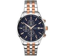 Sekonda Men's Quartz Watch with Chronograph Display and Stainless Steel Bracelet