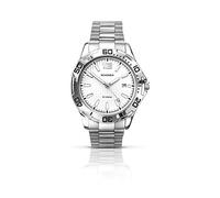 Sekonda Men's Quartz Watch with White Dial Analogue Display and Silver Stainless Steel Bracelet 1169.27