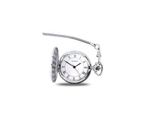 Sekonda Men's Quartz Watch with White Dial Analogue Display and White Steel Bracelet 3798.3
