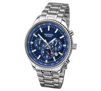 Sekonda Men's Stainless Steel Dual Time Bracelet Watch