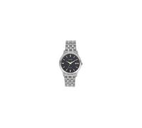 Sekonda Mens Stainless Watch with Black Dial, Rose Gold Accents & Date Feature