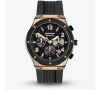 Sekonda Mens Titan Black Dial Chronograph Watch 30257