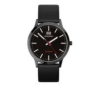 Sekonda Mens Watch Nordic Leather Strap Black Dial 1941 RRP £59.99