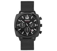 Sekonda Gents Airborne Black Dial Black Mesh Strap Watch