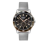 Sekonda Midnight Mens Analogue Watch 44mm dial Silver Stainless Steel