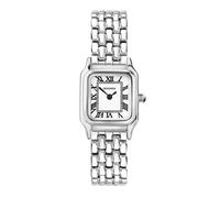 Sekonda Monica 20mm Womens Rectangular Silver Watch with Silver Bracelet