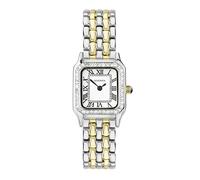 Sekonda Monica Ladies 20mm Quartz Watch, Two Tone Alloy Case & Bracelet with Stone Set Bezel & White Dial 40640