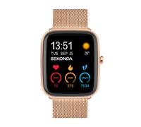 Sekonda Motion Plus Rose Gold Tone Stainless Steel Smart Watch