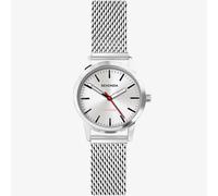 Nordic Ladies 28mm Quartz Watch in Silver with Analogue Display, and Stainless Steel Mesh Bracelet 40488