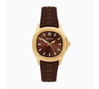 Sekonda Octaire Ladies Octaire Watch | Gold Case and Brown Silicone Strap | 40791
