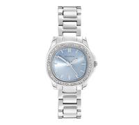 Sekonda Octaire Ladies Silver Stainless Steel Bracelet & Blue Dial Watch