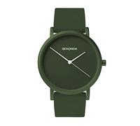 Sekonda Palette Ladies 36mm Quartz Watch in Green with Analogue Display, and Green Silicone Strap 40553