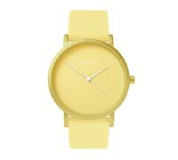 Sekonda Palette Ladies 36mm Quartz Watch in Yellow with Analogue Display, and Yellow Silicone Strap 40551