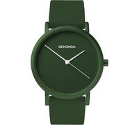 Sekonda Palette Ladies Watch with Green Dial & Silicone Strap 40553