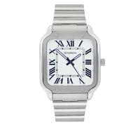 Sekonda Rene Men's White Dial Silver Tone Stainless Steel Bracelet Watch