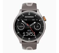 Sekonda Sekonda Active Pro GPS Smart Watch | Silver Alloy Case & Grey Silicone Strap | 30238