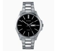 Sekonda Sekonda Classic Men's Watch | Silver Case & Stainless Steel Bracelet with Black Dial | 3381