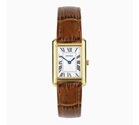 Sekonda Sekonda Colette Ladies Watch | Gold Alloy Case & Brown Leather Strap with White Dial | 40695