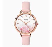 Sekonda Sekonda Ladies Watch | Rose Gold Case & PU Strap with White Dial | 2625