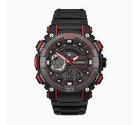 Sekonda Sekonda Malvern Digital Men’s Watch | Black Plastic Case & Strap with Black Dial | 30166