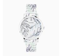 Sekonda Sekonda Maxima Ladies Watch | Silver Alloy Case & Stainless Steel Expander Bracelet with Leaf Dial | 40579