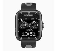Sekonda Sekonda Motion Pro GPS Smart Watch | Black Alloy Case & Black Silicone Strap | 30240