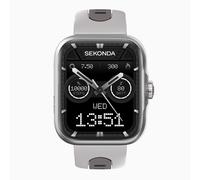 Sekonda Sekonda Motion Pro GPS Smart Watch | Silver Alloy Case & Grey Silicone Strap | 30241