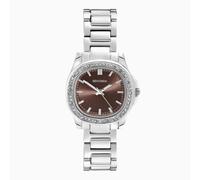 Sekonda Sekonda Octaire Ladies Watch | Silver Alloy Case & Stainless Steel Bracelet with Brown Dial | 40723