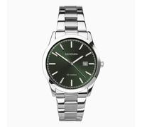 Sekonda Sekonda Taylor Men's Watch | Silver Case & Stainless Steel Bracelet with Green Dial | 1946